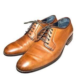 Cole Haan Men’s Warner Grand Postman Oxfords British Tan Size 11.5 M